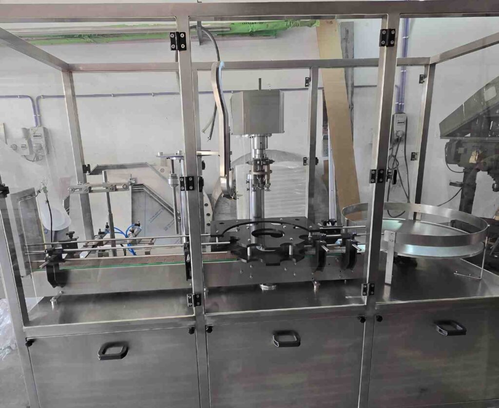 linear bottle Filling & capping machine